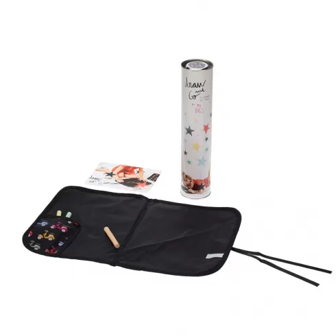 Υφασμάτινος Πίνακας Ζωγραφικής Vespas Black