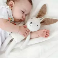 Kiokids Βαμβακερό Παιχνίδι Cotton Friends Λαγουδάκι #2