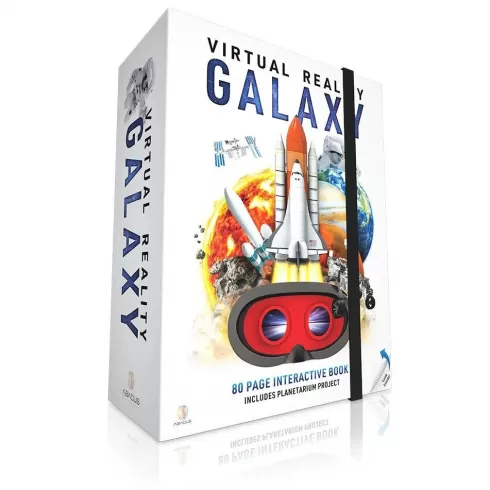 Abacus Brands VR Giftbox Galaxy! Σετ εικονικής πραγματικότητας στα Αγγλικά – Πολυτελές Σετ Δώρου Για ηλικίες 8 έως 12 ετών – Περιλαμβάνει Γυαλιά VR