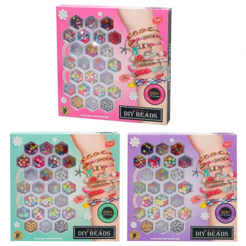 Δημιουργικό σετ με χάντρες ToyMarkt 971301 1 τεμάχιο τυχαία επιλογή σετ