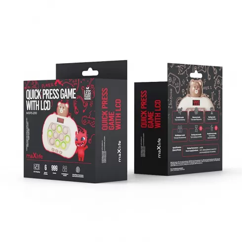 Φορητό παιχνίδι με οθόνη Maxlife MXPS-200 Teddy Bear καφέ #1