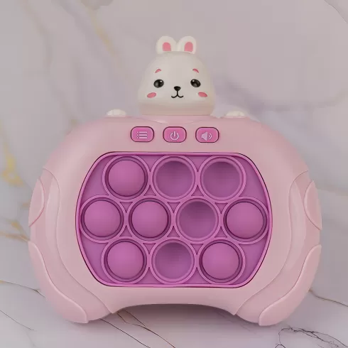 Φορητό παιχνίδι Anti-Stress Pop it Maxlife MXPS-100 Teddy Bear ροζ #3