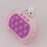 Φορητό παιχνίδι Anti-Stress Pop it Maxlife MXPS-100 Teddy Bear ροζ #2