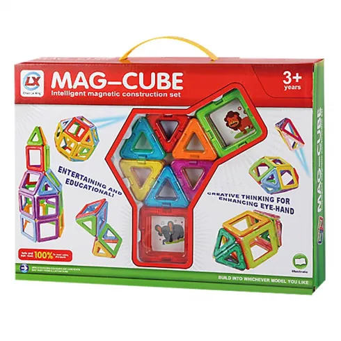 Μαγνητικά τουβλάκια κατασκευών ToyMarkt 95446