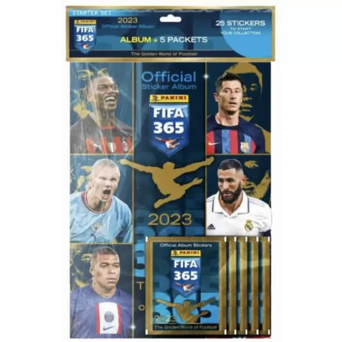 Panini FIFA 365 2023 Stickers Αυτοκόλλητα Άλμπουμ Starter Pack (PA.AL.FI.023)