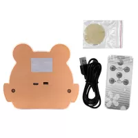 Φωτάκι Νυκτός Μαγνητικό με Αυτοκόλλητο με Κίτρινες Λεπτομέρειες - R1 USB Charging LED Night Light Bear Stepless Dimming with Remote Control #1