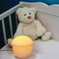 Φωτορυθμικό R01 7W Dual-use Projection Night Light with USB Charging white #9