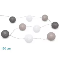 Kiokids Φωτάκια Διακόσμησης Δωματίου Γιρλάντα Γκρι (2793) #2