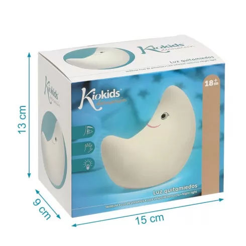 Kiokids Φωτιστικό Νυκτός Led Λευκό Φεγγαράκι (3083) #2