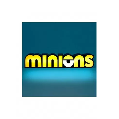 Fizz Creations Διακοσμητικό Φωτιστικό Minions Logo Light 2073 #1