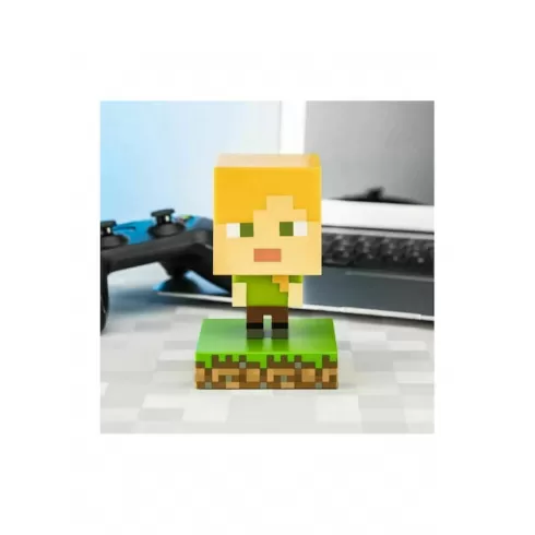 Paladone Παιδικό διακοσμητικό φωτιστικό Minecraft #002 Alex Icon πολύχρωμο 10εκ. (PP6591MCF) #1