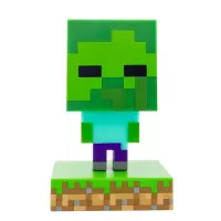 Paladone παιδικό διακοσμητικό φωτιστικό Minecraft #004 - Zombie Icon Light BDP (PP6592MCFV2)