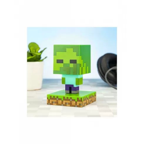 Paladone παιδικό διακοσμητικό φωτιστικό Minecraft #004 - Zombie Icon Light BDP (PP6592MCFV2) #1
