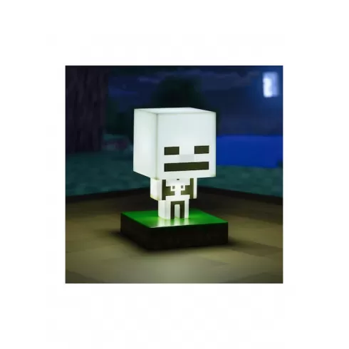 Paladone Παιδικό Διακοσμητικό Φωτιστικό Minecraft #006 Skeleton Icon Light BDP (PP8999MCF) #2