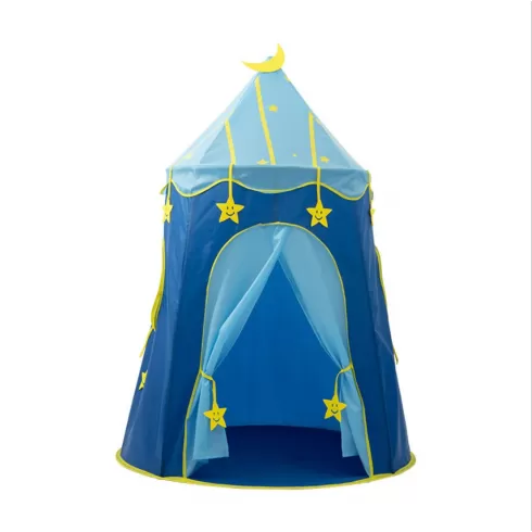 OEM Παιδική Σκηνή castle children small foldable house material child indoor outdoor play kids tent MGB-007 μπλε 
