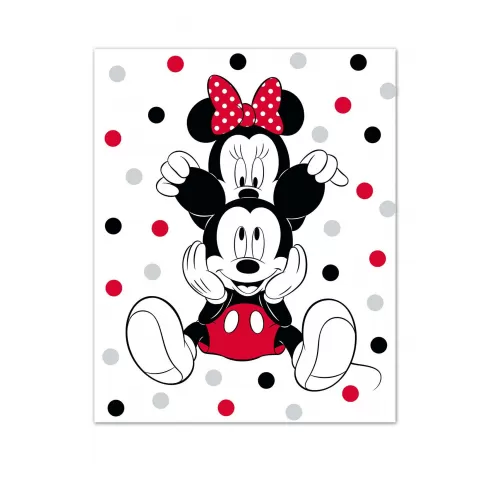 Κουβέρτα Φλις Mickey Mouse Funny 140x100cm  AYM-032MCK-PF