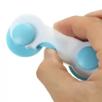 Ασφάλεια Κλειδαριά Ντουλαπιών 10τμχ Άσπρο-μπλε #1