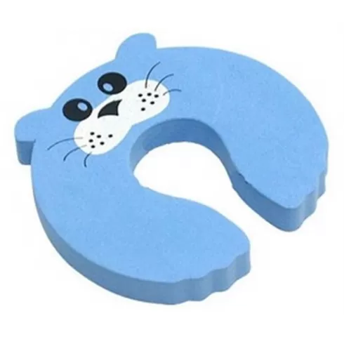 OEM Προστασία Δακτύλων Για Πόρτες για Παιδιά γατούλα μπλε 1τμχ