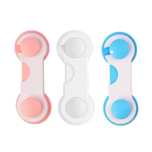 Ασφάλεια Κλειδαριά Ντουλαπιών 5τμχ Άσπρο-Μπλε #2