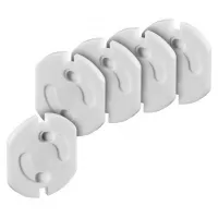 GOOBAY προστατευτικά επαφών πρίζας 51319, 5τμχ, λευκό