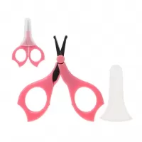 Kiokids Βρεφικό Ψαλιδάκι Περιποιήσης Νυχιών Ροζ #2