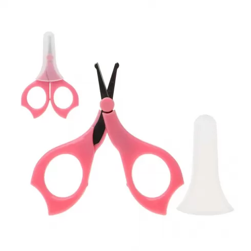 Kiokids Βρεφικό Ψαλιδάκι Περιποιήσης Νυχιών Ροζ #2