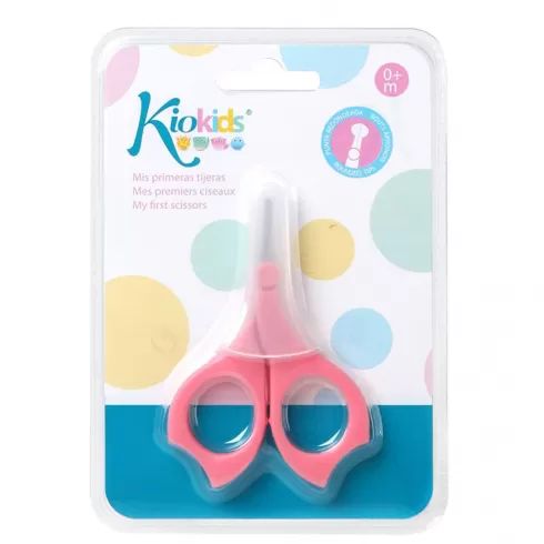 Kiokids Βρεφικό Ψαλιδάκι Περιποιήσης Νυχιών Ροζ