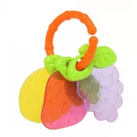 Kiokids Μασητικός Κρίκος Οδoντοφυϊας 3 Φρούτα 3+Μ