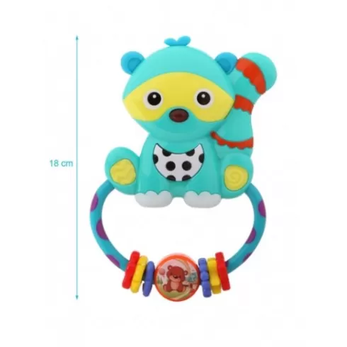 Kiokids Μασητικός Μουσικός Κρίκος Οδοντοφυΐας Ρακούν 3+M #2