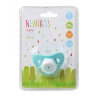 Kiokids Πιπίλα Σιλικόνης 6+Μ Σιελ Αρκουδάκι 60203