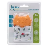 Kiokids Μασητικό Χεράκι Πορτοκαλί Αλεπού #1