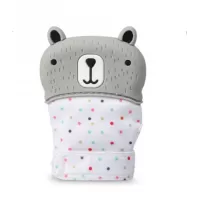Kiokids Μασητικό Χεράκι Γκρι Αρκουδάκι