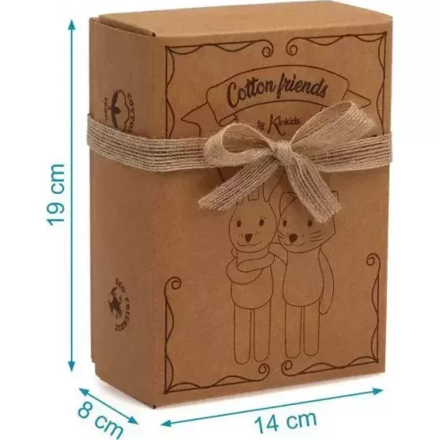 Kiokids Μασητικό 13cm Βαμβακερό Λαγουδάκι (3109) #3