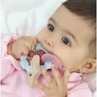 Kiokids Μασητικό Σιλικόνης Ecofriendly Key Ring Pink (3238) #3