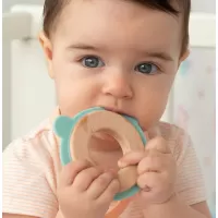 Kiokids Μασητικό Σιλικόνης Ecofriendly Bear Mint 8cm (3235) #3