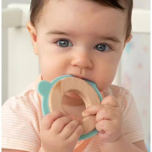 Kiokids Μασητικό Σιλικόνης Ecofriendly Bear Mint 8cm (3235) #3