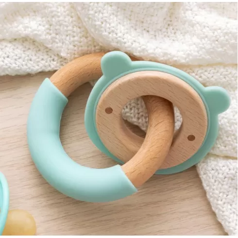 Kiokids Μασητικό Σιλικόνης Ecofriendly Bear Mint (3233) #4