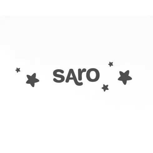 Saro Κλιπ πιπίλας σιλικόνης 0+M | Ροζ 14423 #2