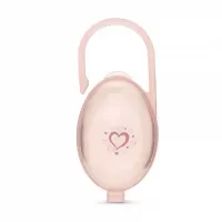 Kiokids Θήκη Πιπίλας Ροζ Καρδιά 3044