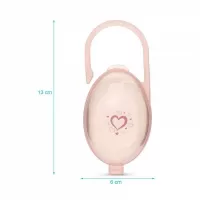 Kiokids Θήκη Πιπίλας Ροζ Καρδιά 3044 #3