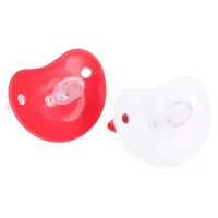 Σετ Πιπίλες Σιλικόνης 0-6Μ με κάλυμμα 2 τμχ Σχέδιο Peppa Pig (13469) #1