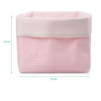 KioKids Καλαθάκι Καλλυντικών Ροζ 15x15 #1