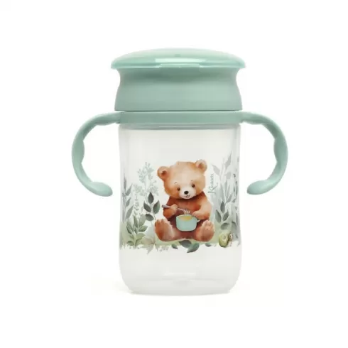 Kiokids Εκπαιδευτικό ποτηράκι Little Bear 330ml 6m+ 4191