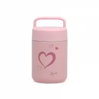 Kiokids Θερμοδοχείο Φαγητού 350ml. Ροζ 3328