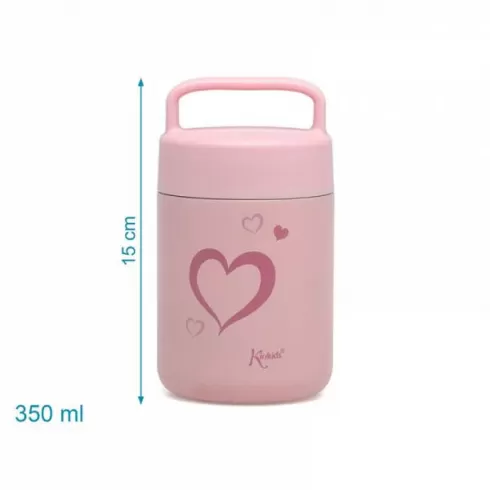 Kiokids Θερμοδοχείο Φαγητού 350ml. Ροζ 3328 #3