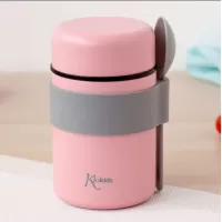 Kiokids Θερμοδοχείο Φαγητού με Κουταλάκι 500ml. | Ροζ 3338 #4