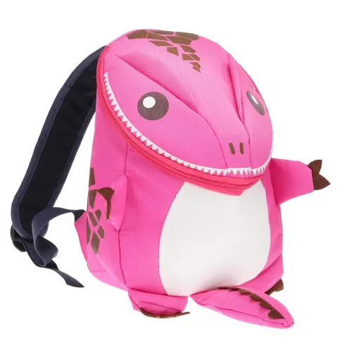 Παιδική τσάντα νηπιαγωγείου δεινόσαυρος ροζ OEM #2
