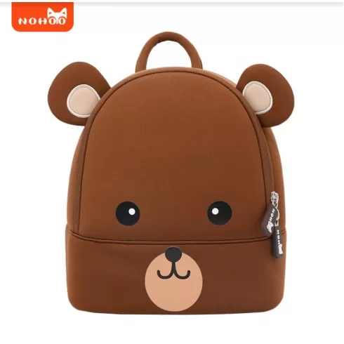 NOHOO Τσάντα Νηπιαγωγείου Αρκουδάκι 32x26x13 NHB249L