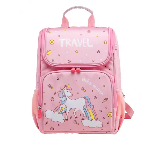 NOHOO Τσάντα νηπιαγωγείου Unicorn ροζ 35x25.5x14 CMS001