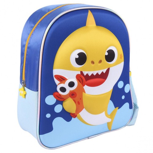 Τσάντα Νηπιαγωγείου Baby Shark kids' 3D backpacks 31 cm - blue